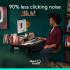 Logitech Signature M650 L Wireless Mouse, Wireless + BT Connection Silent Touch